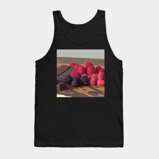 raspberry size chart Tank Top by tearbytea